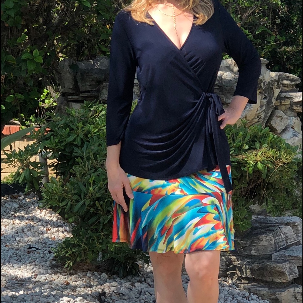Multicolored - Skirt/Top